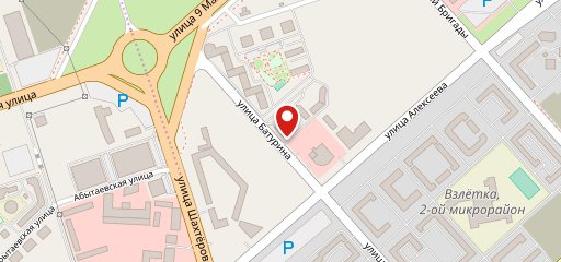 Куб на карте