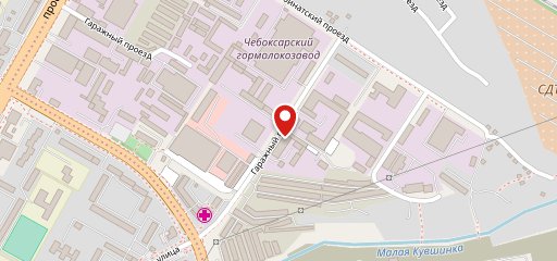Кубань, закусочная на карте