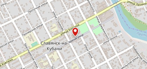 Кубаночка на карте