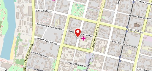 Копик на карте