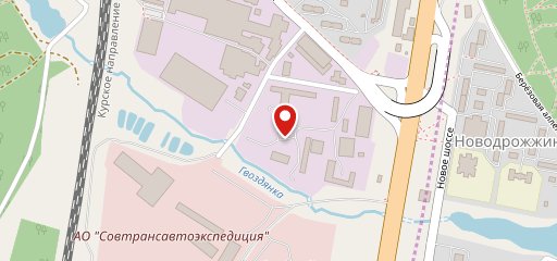 Столовая на карте