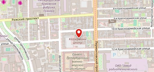 Кухня 3-го этажа на карте