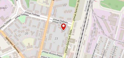 Кухня на Победы 31 на карте