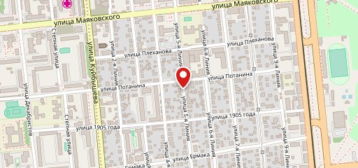 Кухня на Потанина на карте