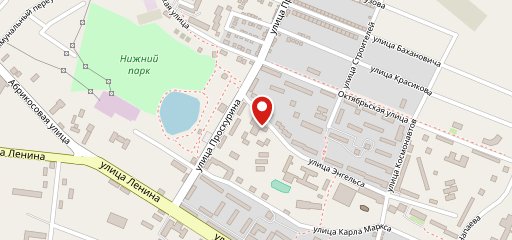 Кухня Территория быстрой еды на карте