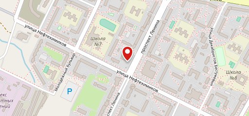 Берёзка на карте