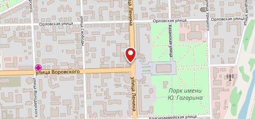 Глобус на карте