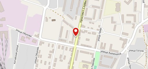 Кулинария, кафетерий "Кировский" г. Копейск на карте