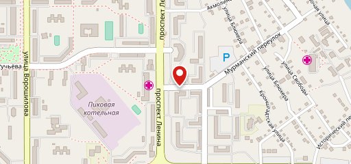 Панда на карте