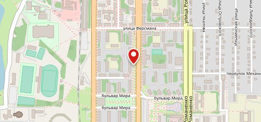 Пингвин на карте