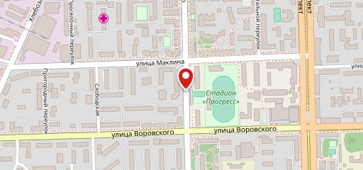 Бублик на карте