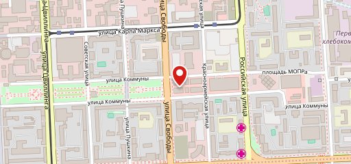 Уральские пельмени на карте