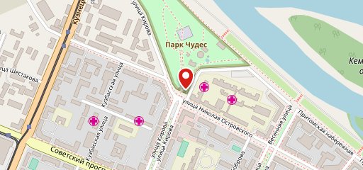 Кура гриль на карте
