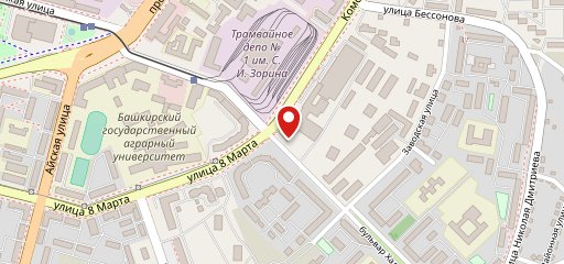Кураж, кафе-бар на карте