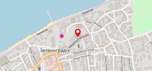 Курхаус Кранца на карте