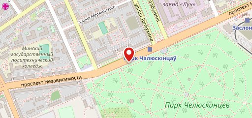 курилка на парке на карте