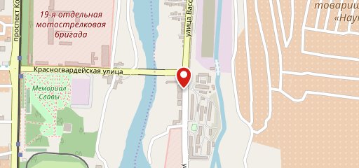 Курица на углях на карте