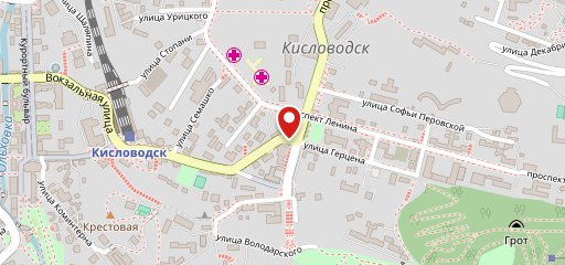 Курортная столовая на карте