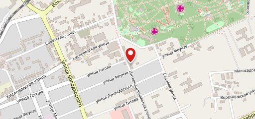 Курортный на карте