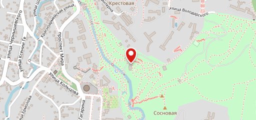 Курортный комплекс "Шахматный Домик" на карте