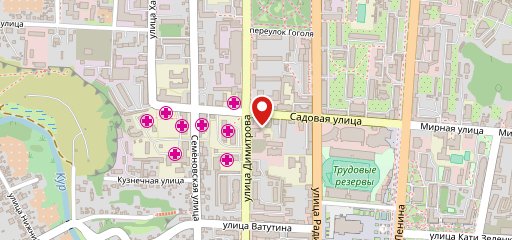 Курская пекарня на карте