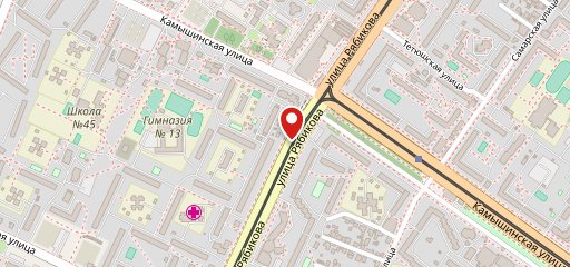 Курочка на углях на карте