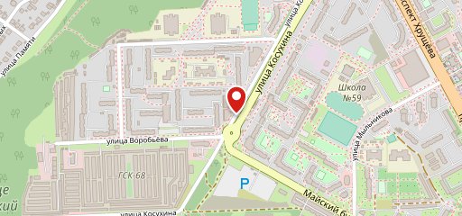 Куры-гриль на карте