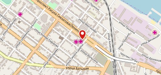 Куры на углях на карте