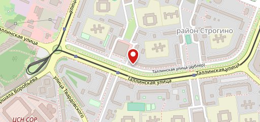 Куры гриль на карте
