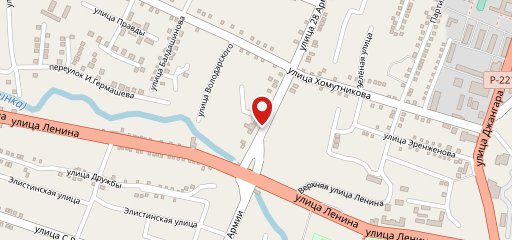 Кафе на Красной на карте