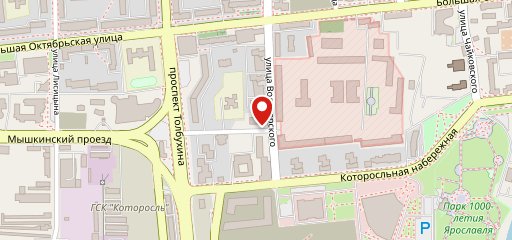 Кусь на карте
