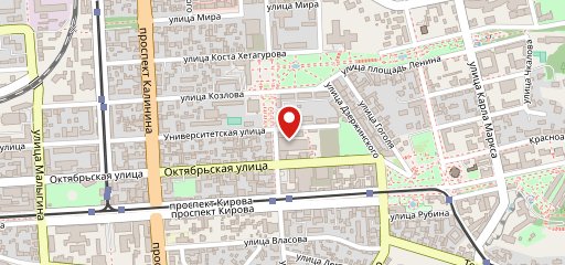 Кушания на карте
