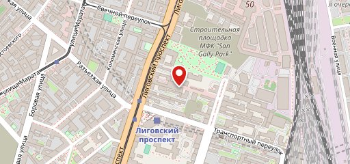 Кусок мяса на карте