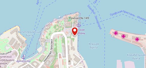 Кусто на карте