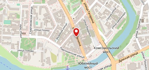 Квартира на Ленина на карте
