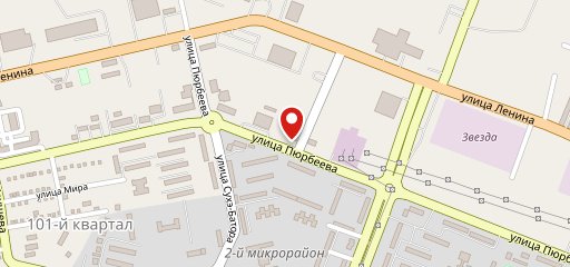 Кюр на карте