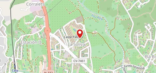 La Barraca на карте