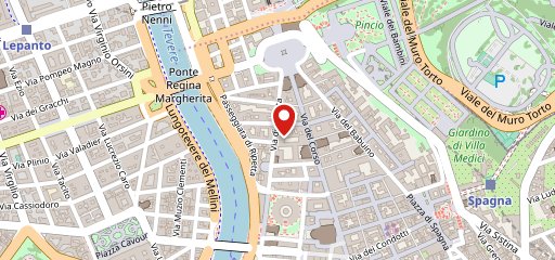 La Buca di Ripetta на карте