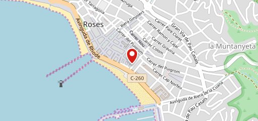 Restaurante La Columna Roses на карте
