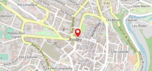 Restaurant La Compagnie Rodez на карте