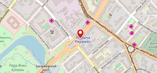 Le pigeon на пл.Победы на карте