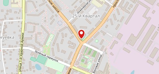 Лафрешка на карте