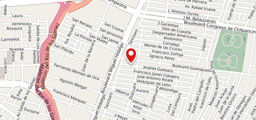 Restaurant pescados y Mariscos La Isla de Rau на карте
