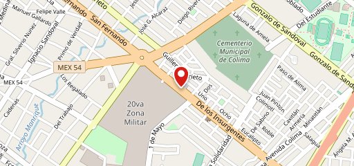 Pollo Ranchero La Jimenez на карте