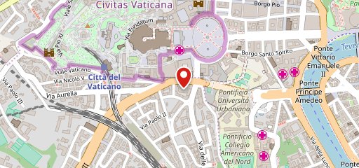 Ristorante La Pilotta Roma на карте