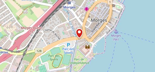 Restaurant Pizzeria La Rive Morges на карте