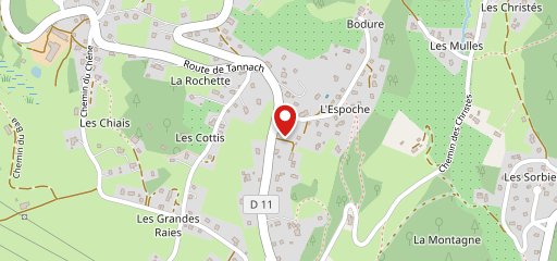 Hôtel Restaurant SPA La Rochette Logis на карте
