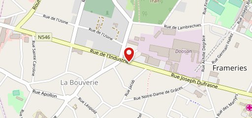 La Roue на карте