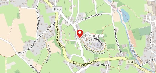 La Vuelta - Pizzeria de Pérouges Pérouges на карте