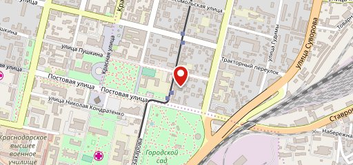 Ладушка на карте